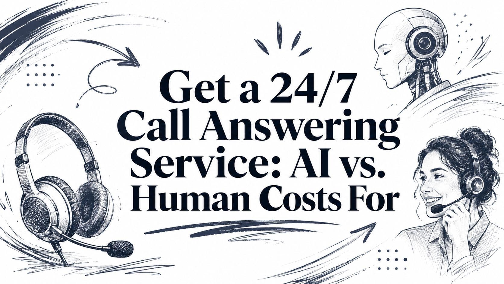 Get a 24/7 Call Answering Service: AI vs. Human Costs For