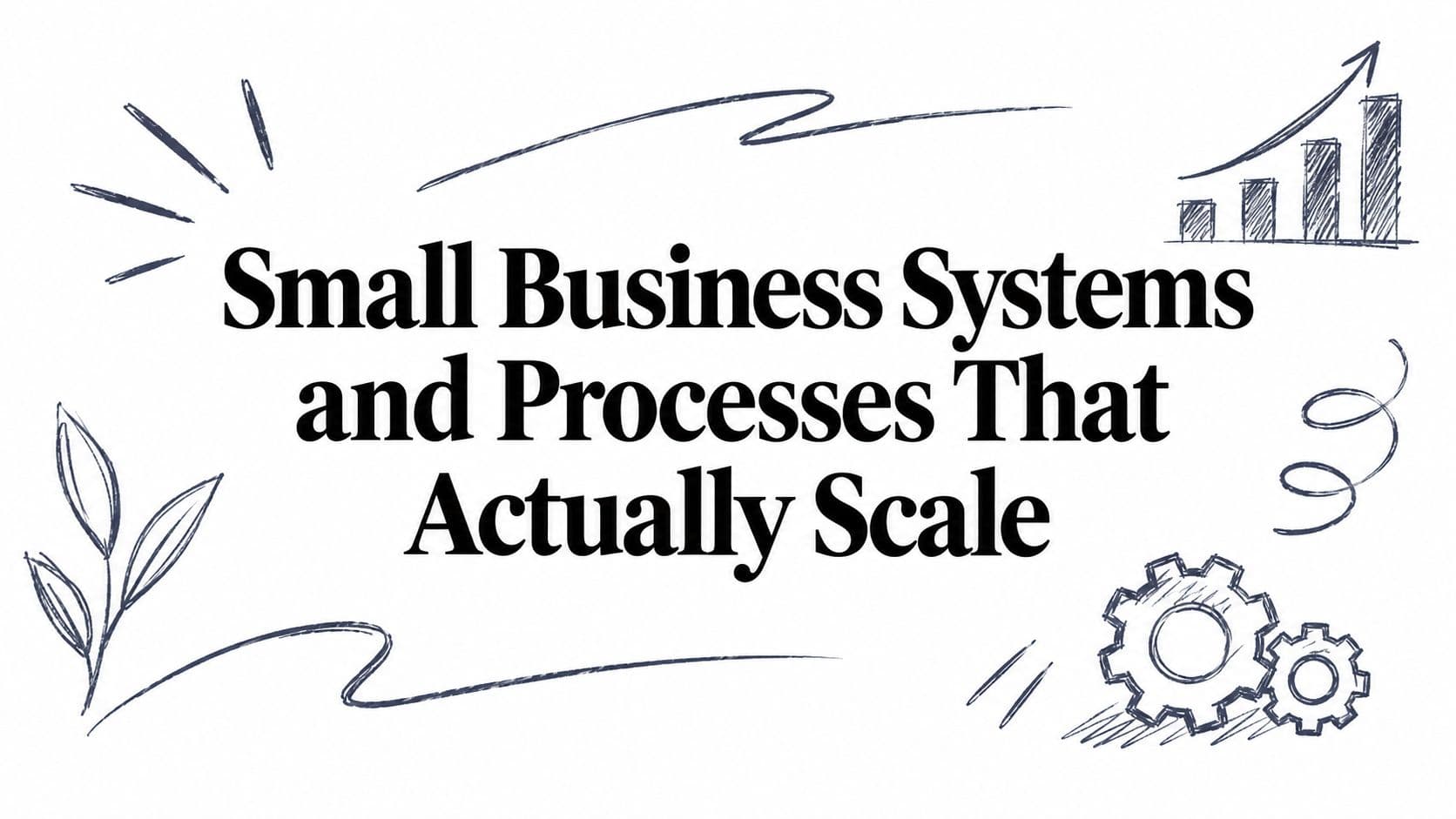 Small Business Systems and Processes That Actually Scale