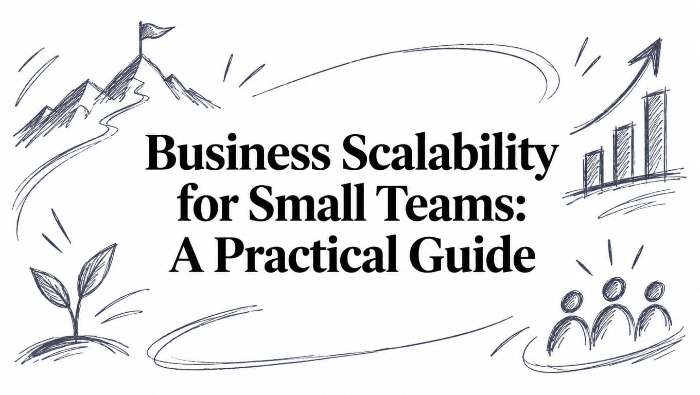 Business Scalability for Small Teams: A Practical Guide