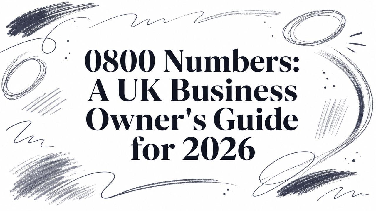 0800 Numbers: A UK Business Owner's Guide for 2026