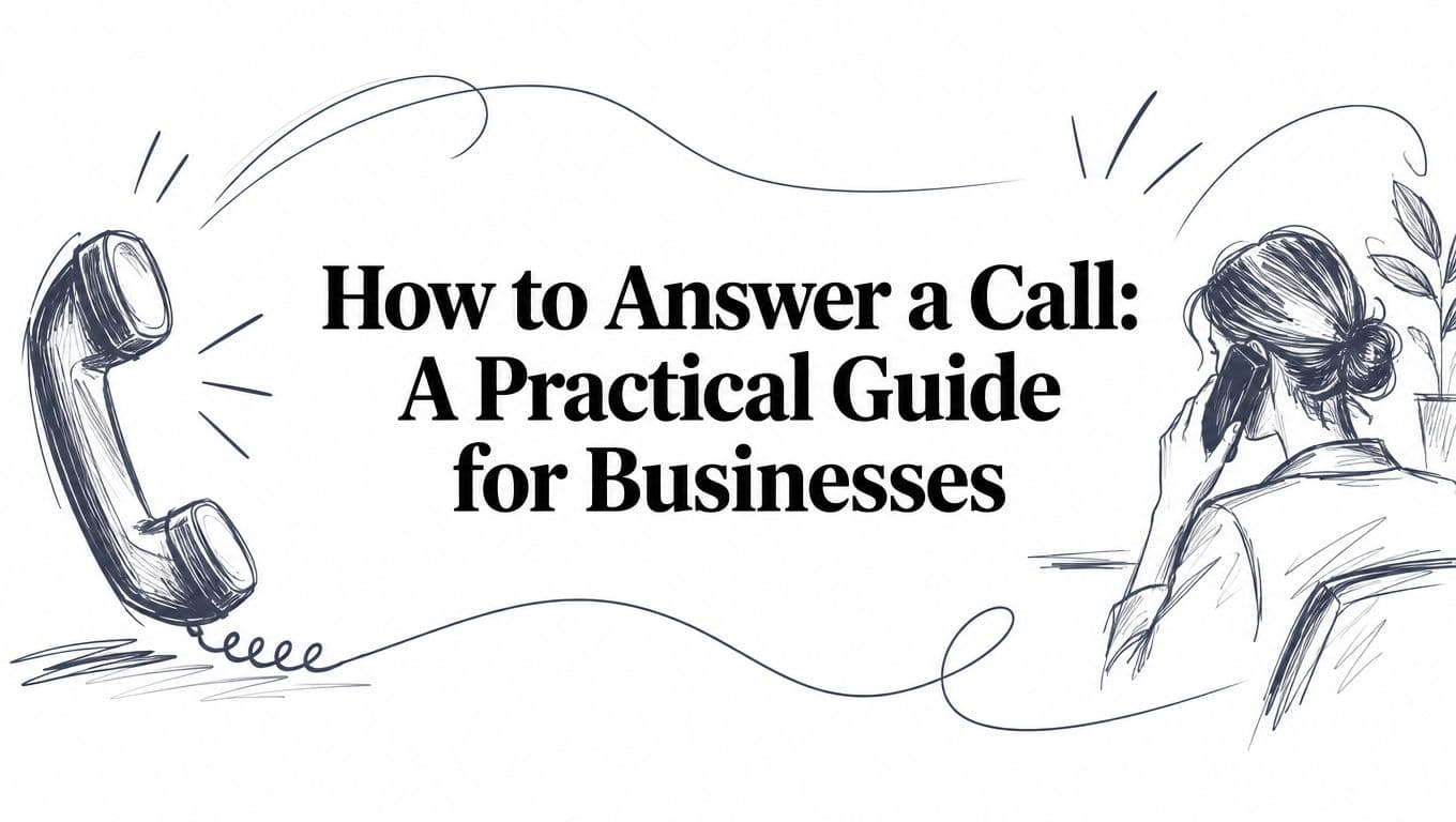 How to Answer a Call: A Practical Guide for Businesses