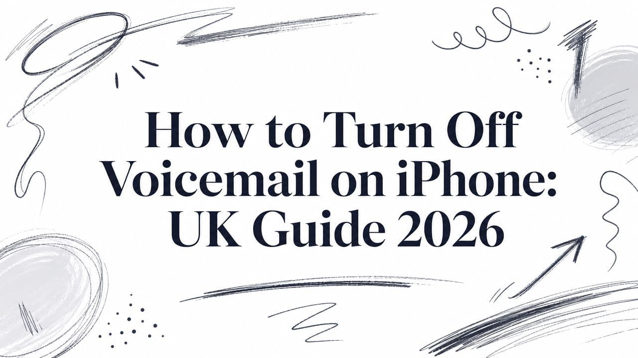 How to Turn Off Voicemail on iPhone: UK Guide 2026
